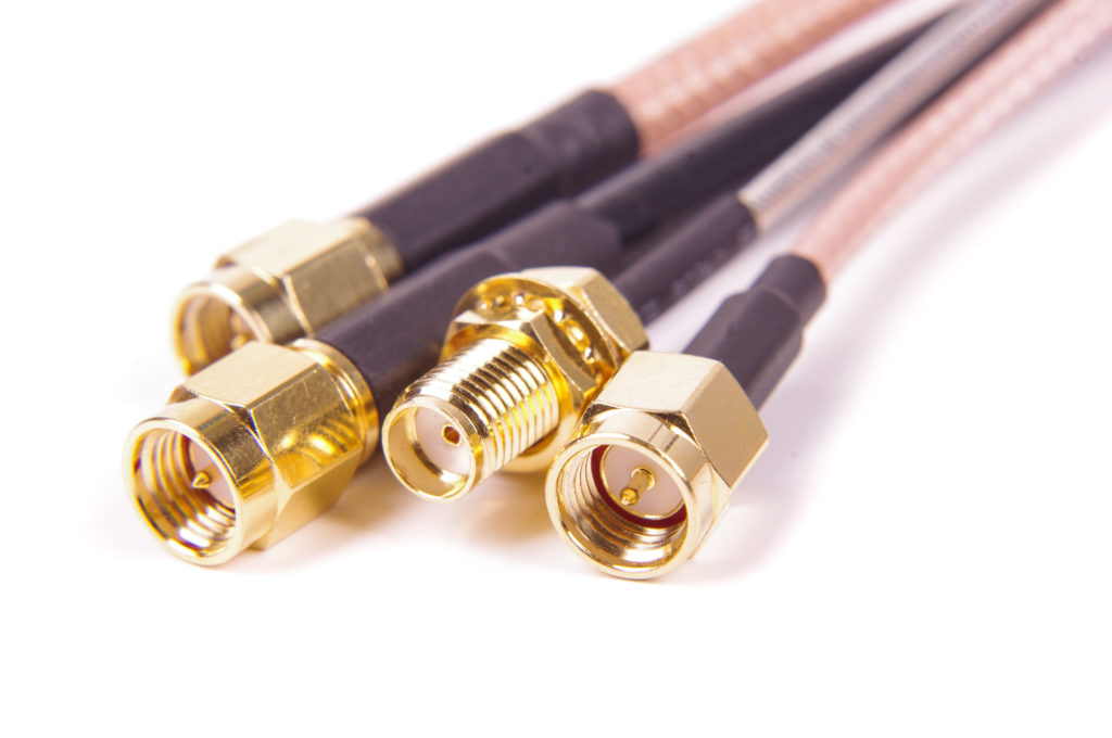 Various coaxial cables SMA connectors